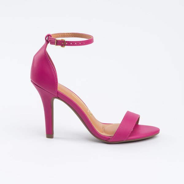 Sandália Vizzano Salto Fino Alto Gisele Magenta - Imagem 5
