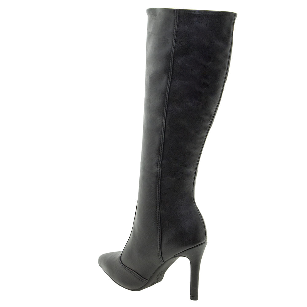 Bota Feminina Cano Alto Vizzano – 3049202 PRETO/CAMURÇA 34 - Imagem 4