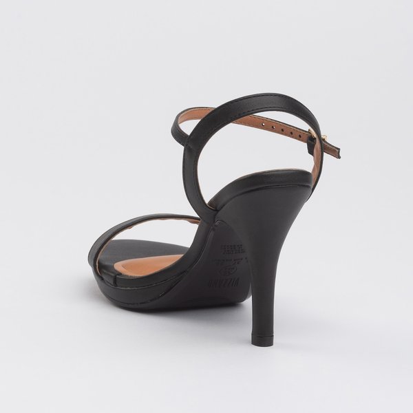 Sandália Vizzano 62101019 Salto Fino Preta - Imagem 5