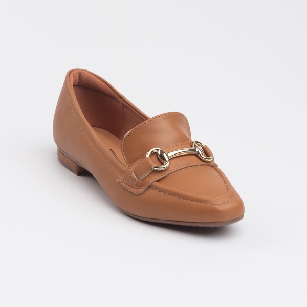 Mocassim Vizzano 1351106 Camel Dourado
