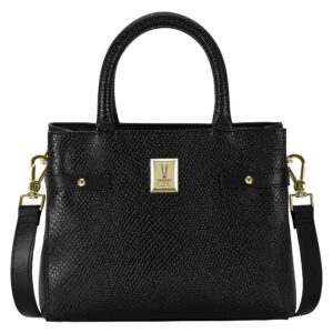 Bolsa Vizzano Snake Savana Preto