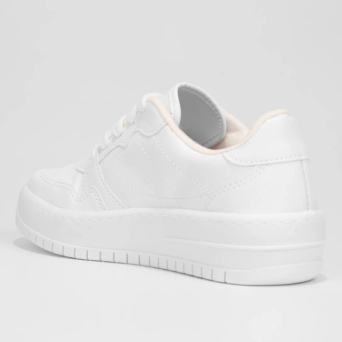 Tênis Vizzano Casual Feminino – Branco - Imagem 3