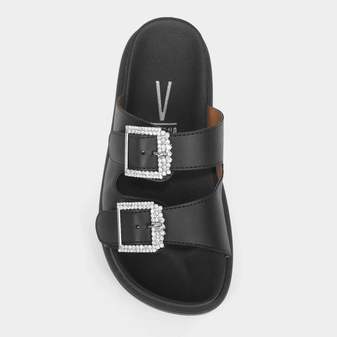 Rasteira Vizzano Tratorada Fivelas – Preto - Imagem 4