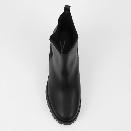 Bota Chelsea Vizzano Tratorada Feminina – Preto - Imagem 4