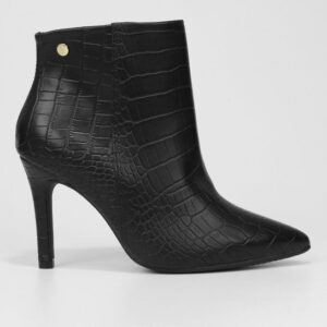 Bota Vizzano Matelassê Cano Curto Feminina – Preto