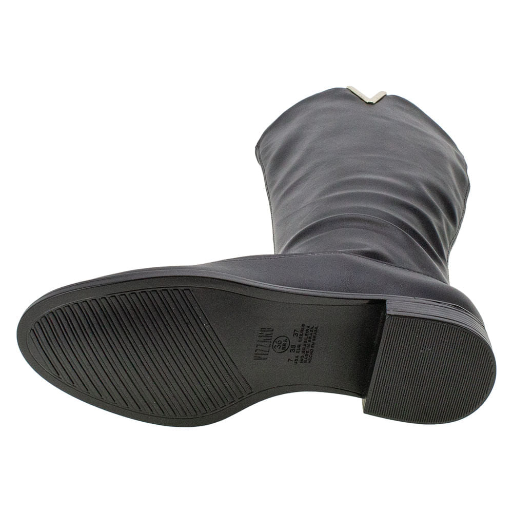Bota Feminina Cano Alto Vizzano – 3077114 PRETO 34 - Imagem 5