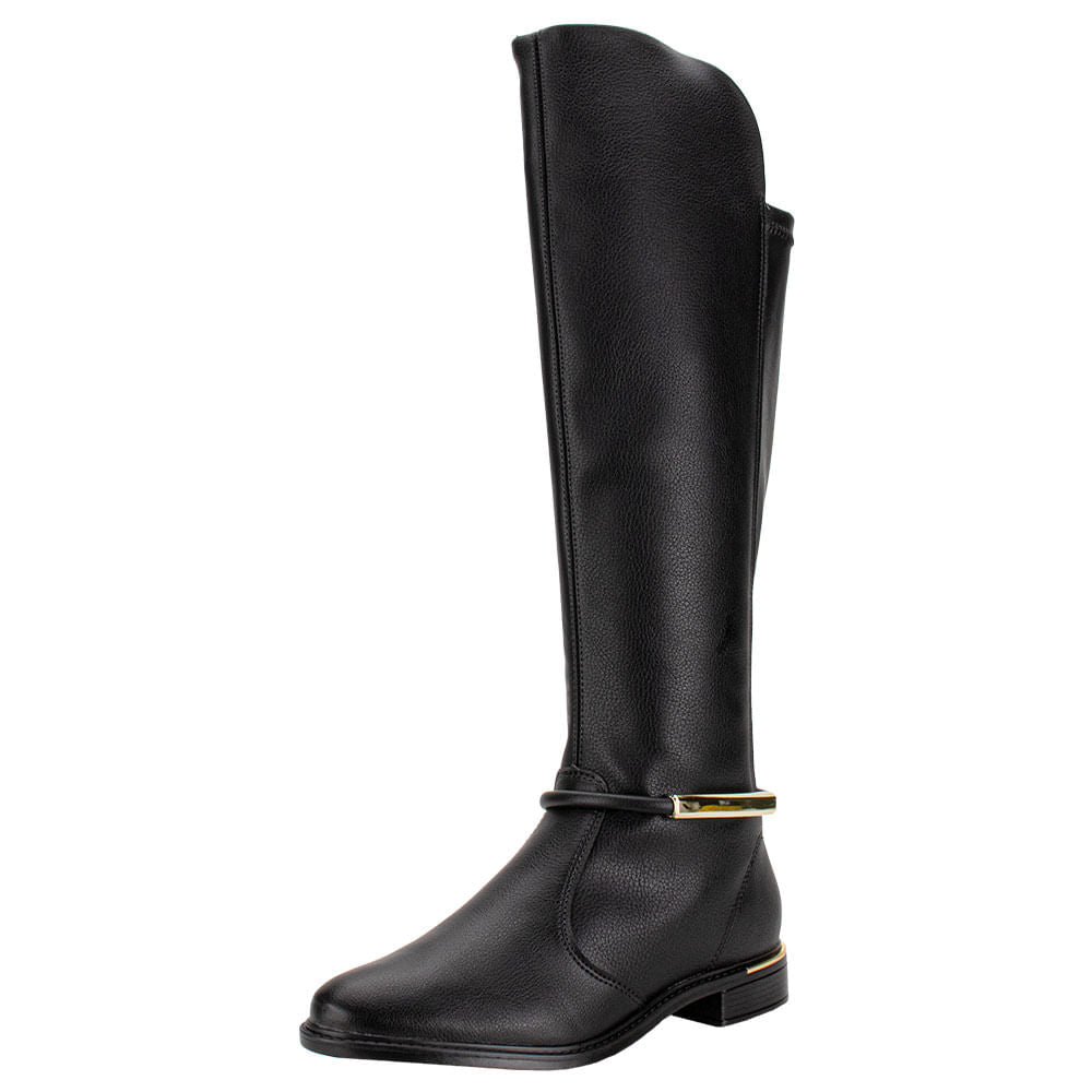 Bota Feminina Cano Alto Vizzano 3077123 PRETO 34