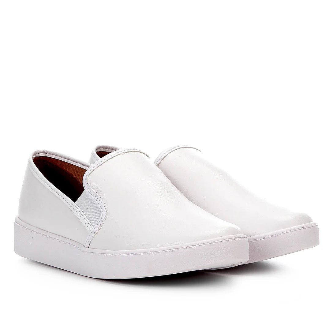 Slip On Vizzano Básico Feminino – Branco - Imagem 2