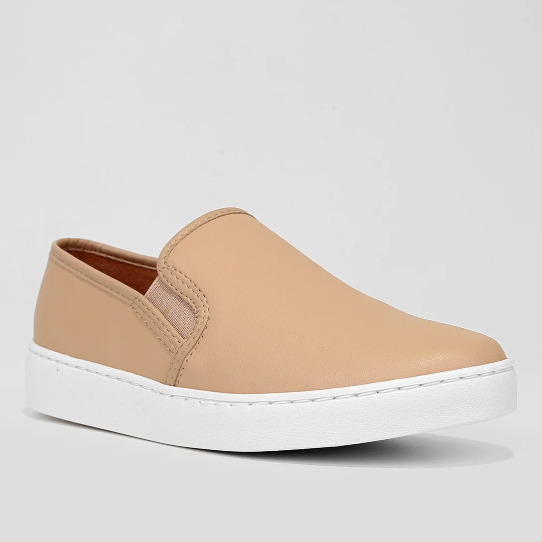 Slip On Vizzano Básico Feminino – Nude - Imagem 2