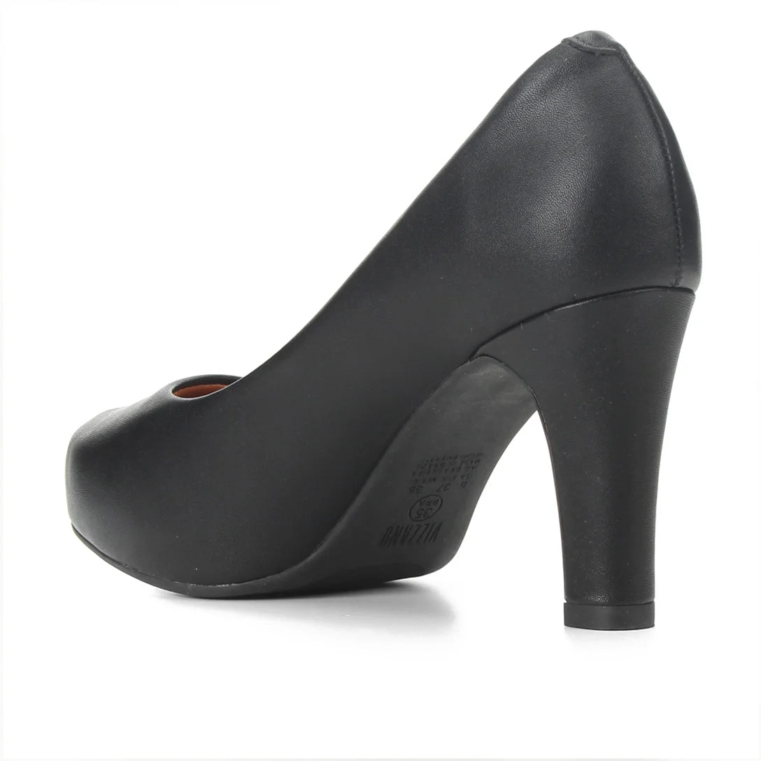 Scarpin Vizzano Meia Pata – Preto - Imagem 3