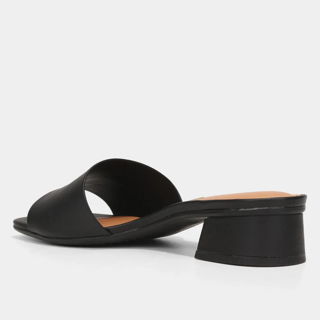 Tamanco Vizzano Salto Baixo Feminino – Preto - Imagem 3