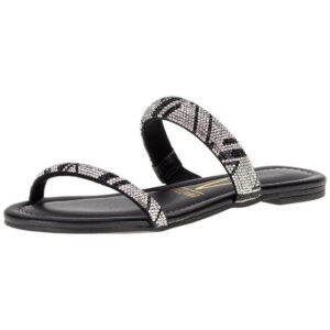 Sandália Feminina Rasteira Vizzano – Preto