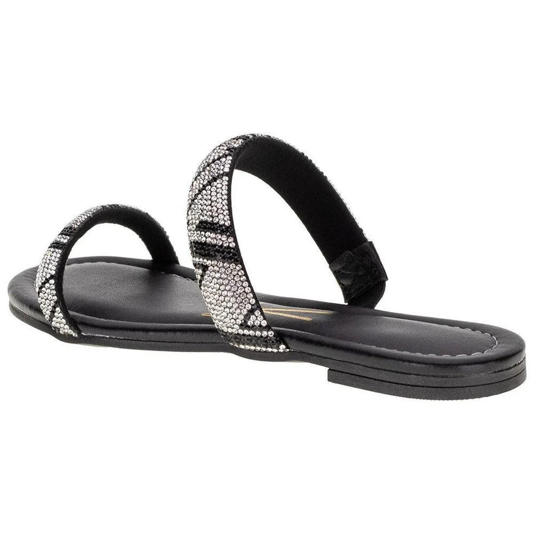 Sandália Feminina Rasteira Vizzano – Preto - Imagem 3