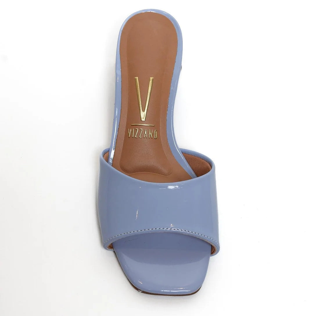 Tamanco Vizzano Verniz Salto Medio Bloco – Jeans - Imagem 4