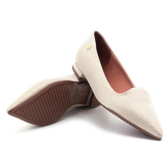 Sapatilha Vizzano Glitter Festa Bico Fino – Dourado - Imagem 3