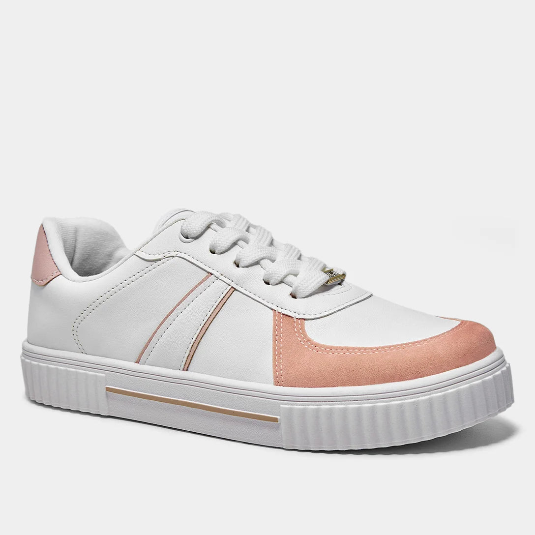 Tênis Vizzano Pelica Camurção Feminino – Branco - Imagem 2