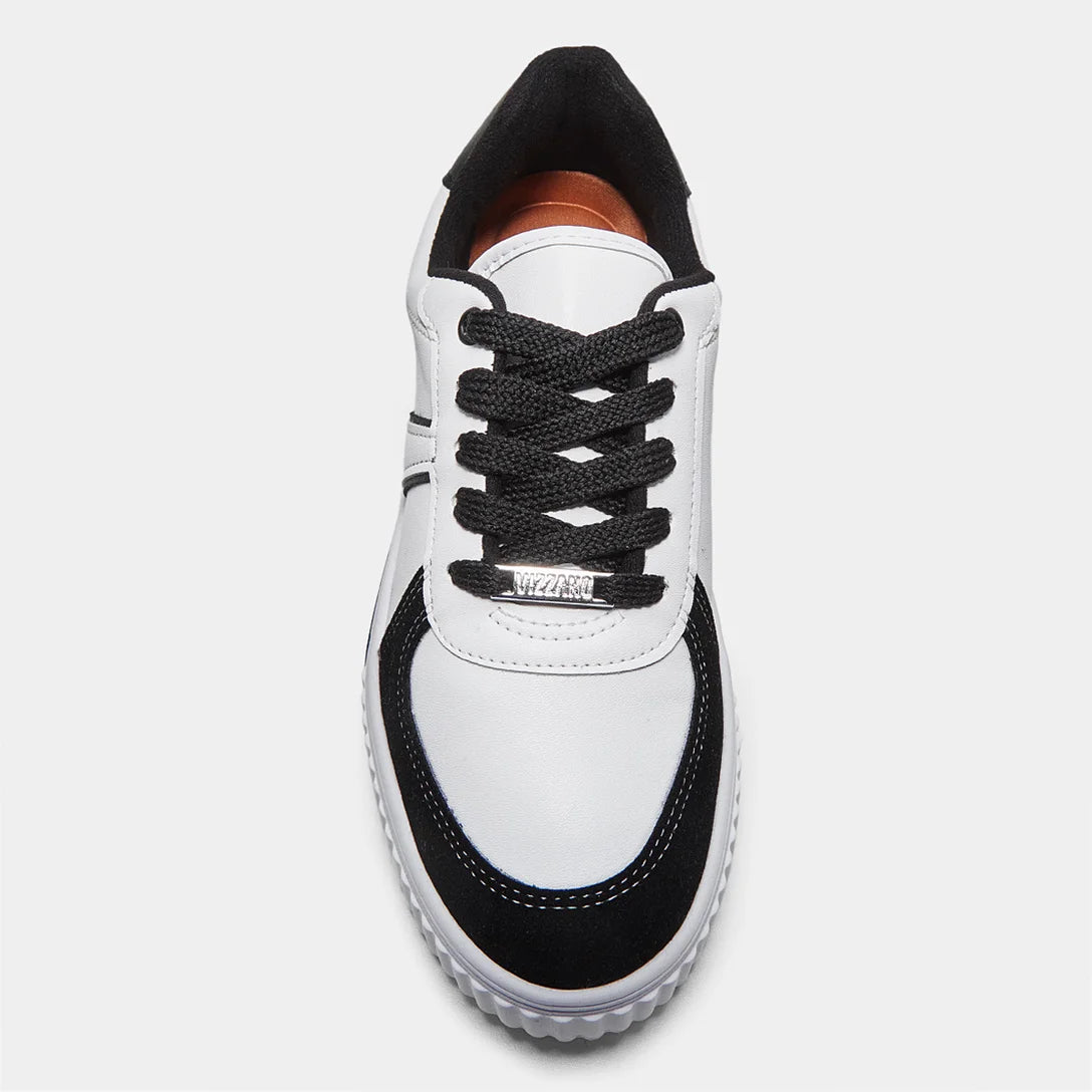 Tênis Vizzano Pelica Camurção Feminino – Branco + Preto - Imagem 4