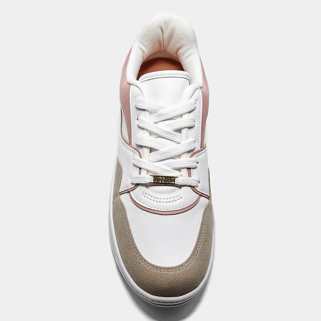 Tênis Vizzano Pelica Camurção Feminino – Branco - Imagem 4