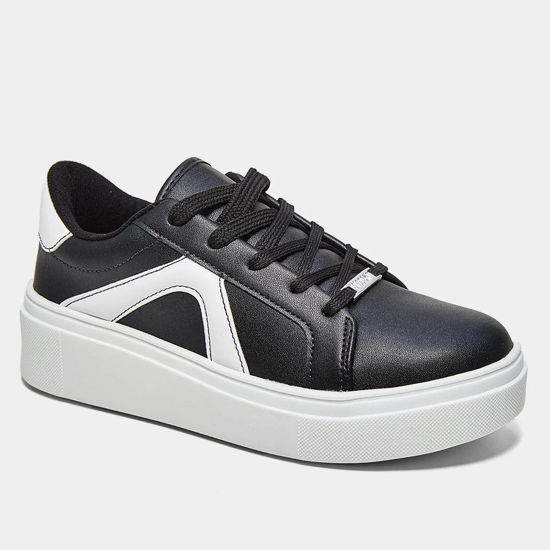 Tênis Vizzano Básico Casual Feminino – Preto - Imagem 2