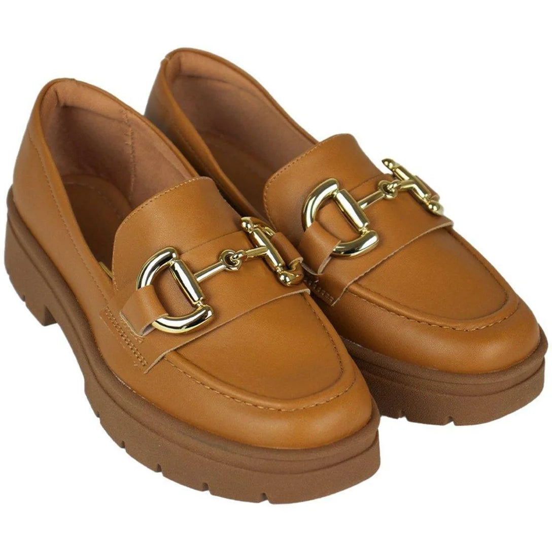 Mocassim Vizzano Caramel Feminino – Caramelo - Imagem 2