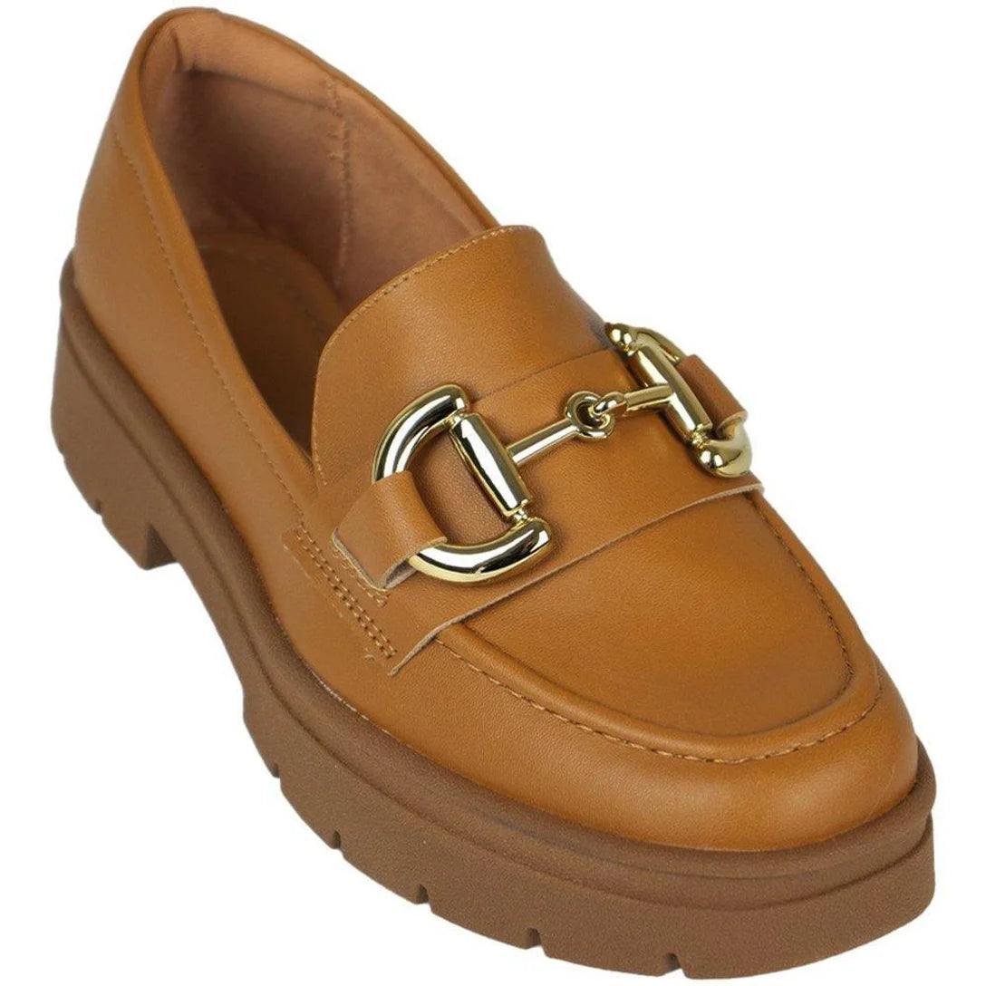 Mocassim Vizzano Caramel Feminino – Caramelo