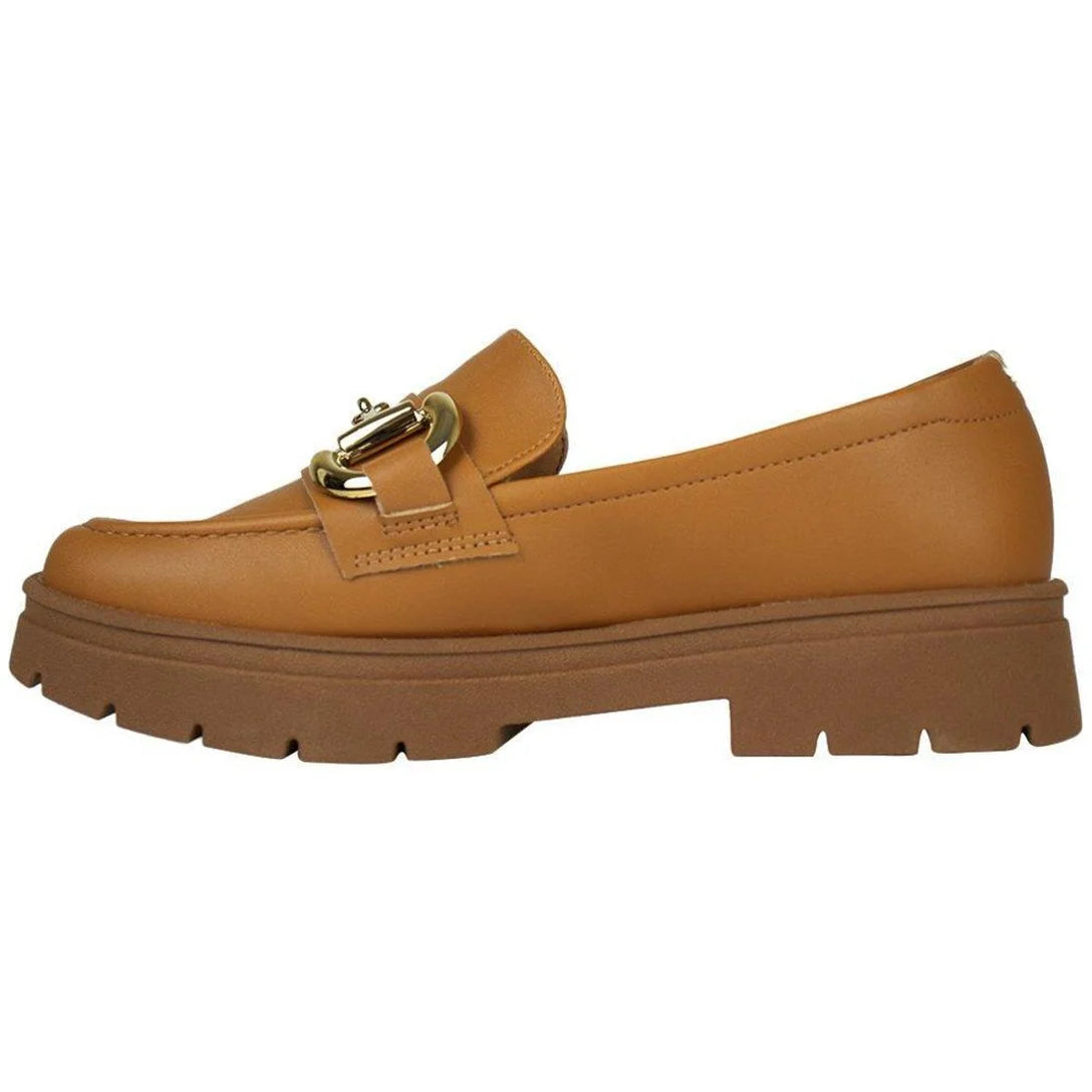 Mocassim Vizzano Caramel Feminino – Caramelo - Imagem 3