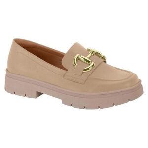 Mocassim Loafer Feminino Vizzano 1422.101 – Bege