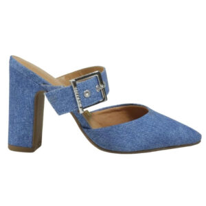 Tamanco Vizzano Salto Bloco Strass – Jeans