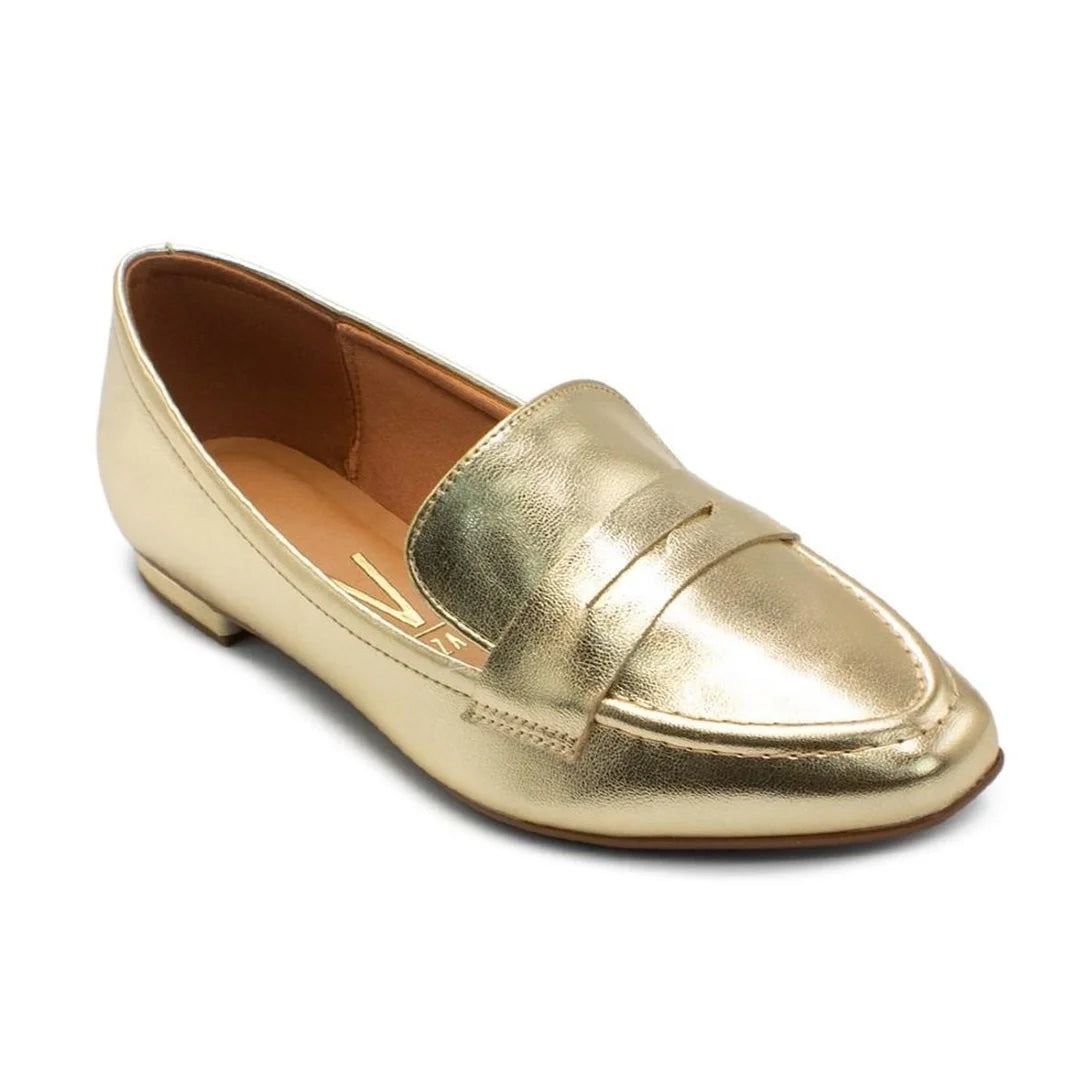 Mocassim Vizzano Feminino Metalizado Premium 1351.105 – Dourado - Imagem 2