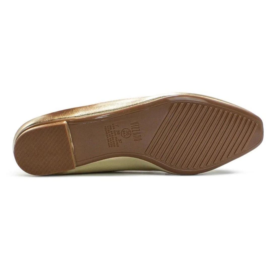 Mocassim Vizzano Feminino Metalizado Premium 1351.105 – Dourado - Imagem 5