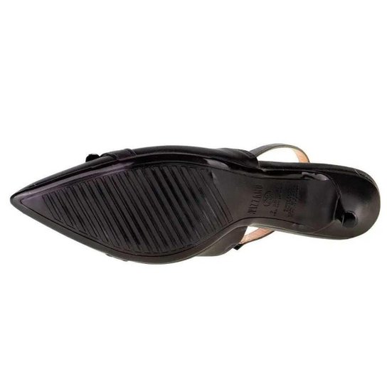 Mule Com Fivela Salto FinoVizzano – Preto - Imagem 6