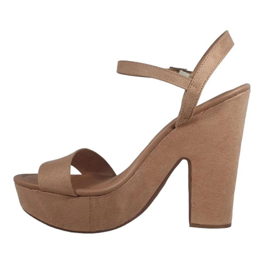 Sandália Feminina Meia Pata Vizzano Confortável – Nude - Imagem 3