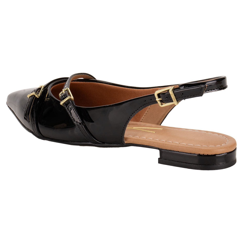 Sapato Feminino Mule Vizzano 1206296 BEGE | PRETO - Imagem 6