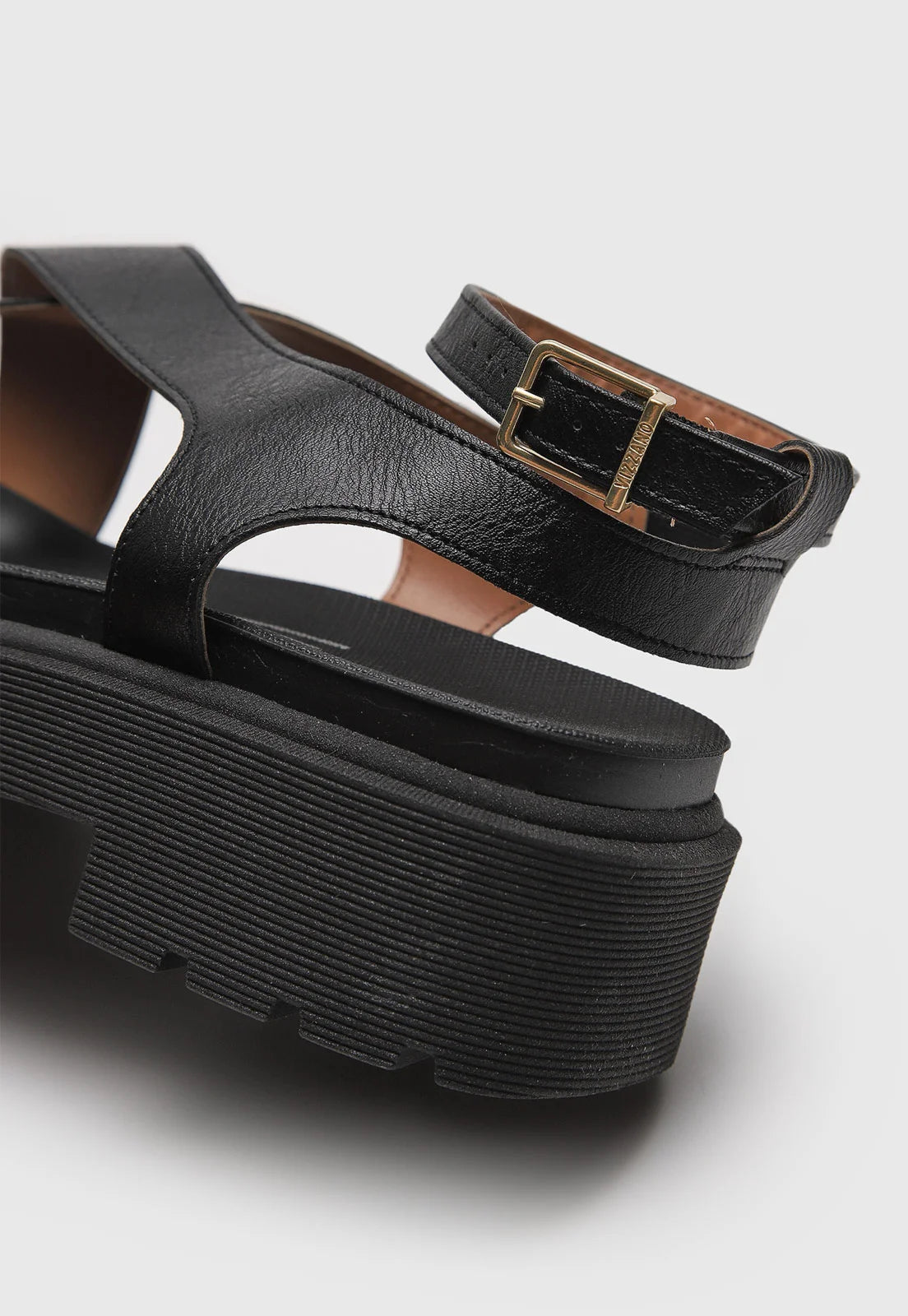 Sandália Tratorado Vizzano Aplicação Metalizada Preta - Imagem 4