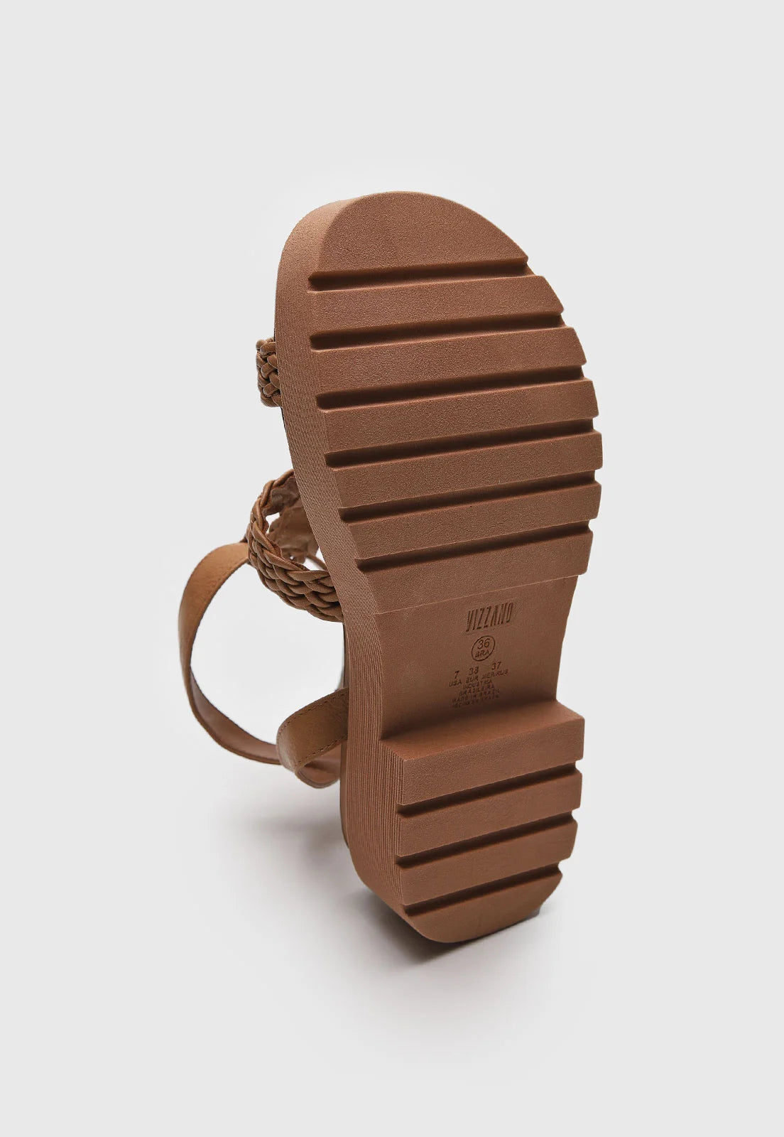 Sandália Tratorado Vizzano Tira Tressê Caramelo - Imagem 6