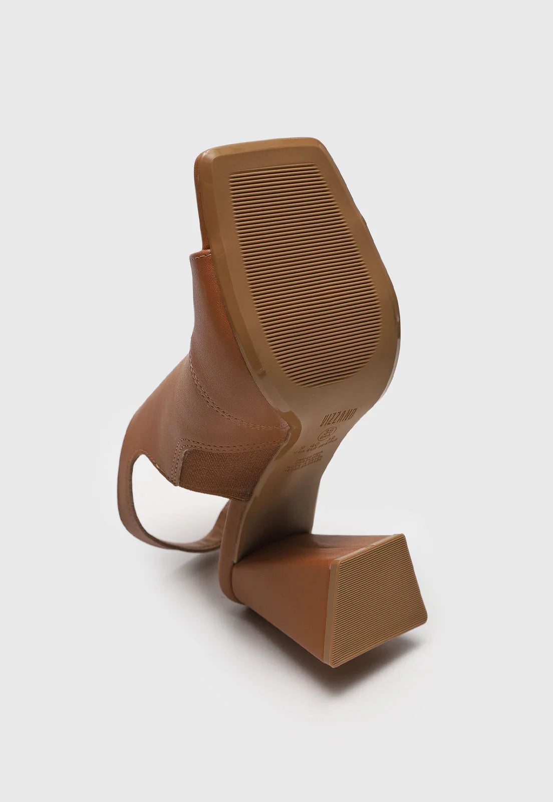 Sandália Vizzano Salto Geométrico Caramelo - Imagem 6