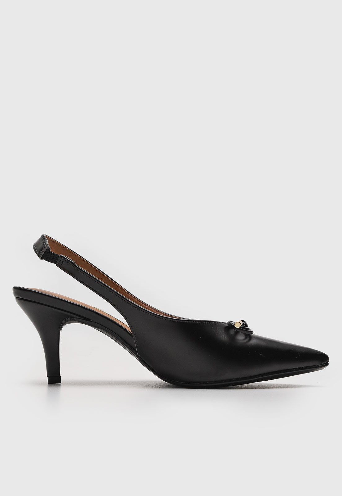 Scarpin Slingback Vizzano Laço Preto - Imagem 2