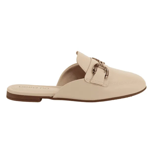 Mule Feminino Bico Quadrado Beira Rio 4323.100 Creme - Imagem 4