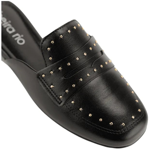 Mule Feminino Bico Quadrado Beira Rio 4323.102 Preto - Imagem 3