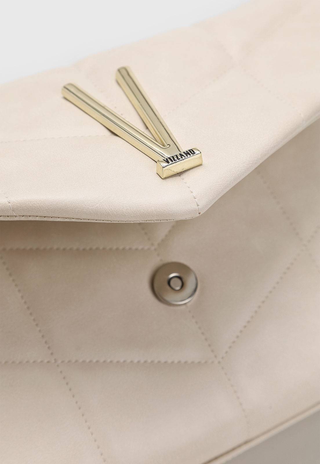 Bolsa Tiracolo Vizzano Matelassê Off-White - Imagem 4