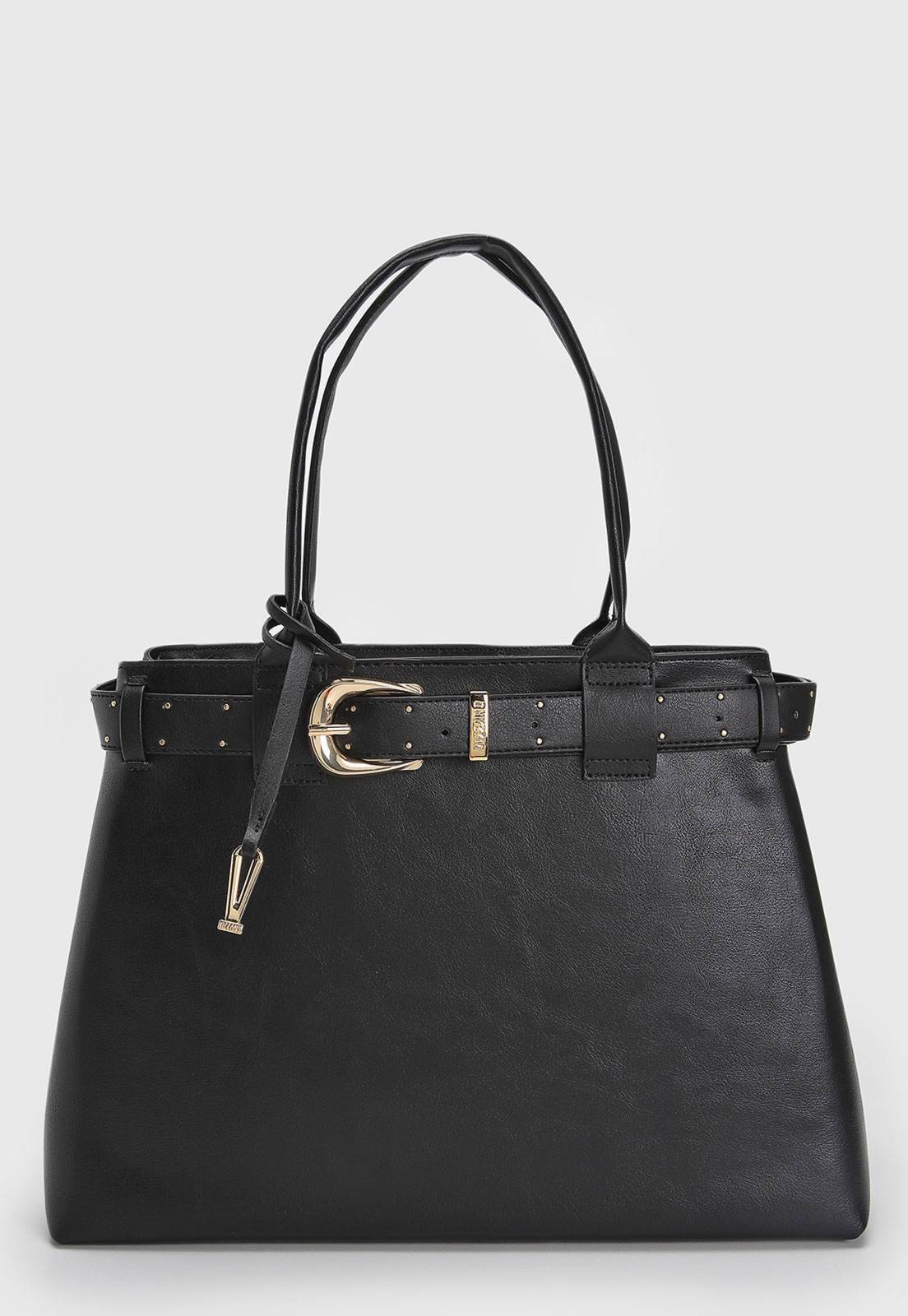 Bolsa Tiracolo Vizzano Tote Preta