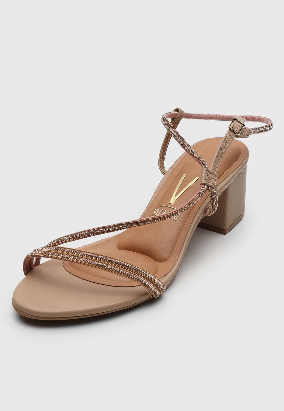 Sandália Vizzano Hotfix Bege - Imagem 3