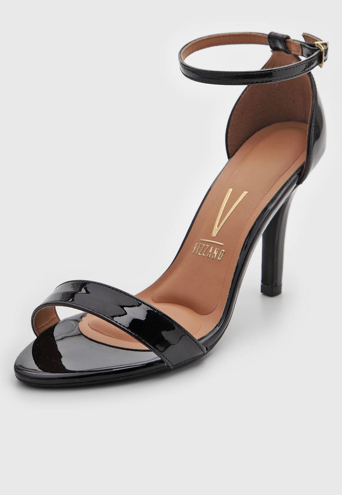 Sandália Vizzano Verniz Preta - Imagem 2