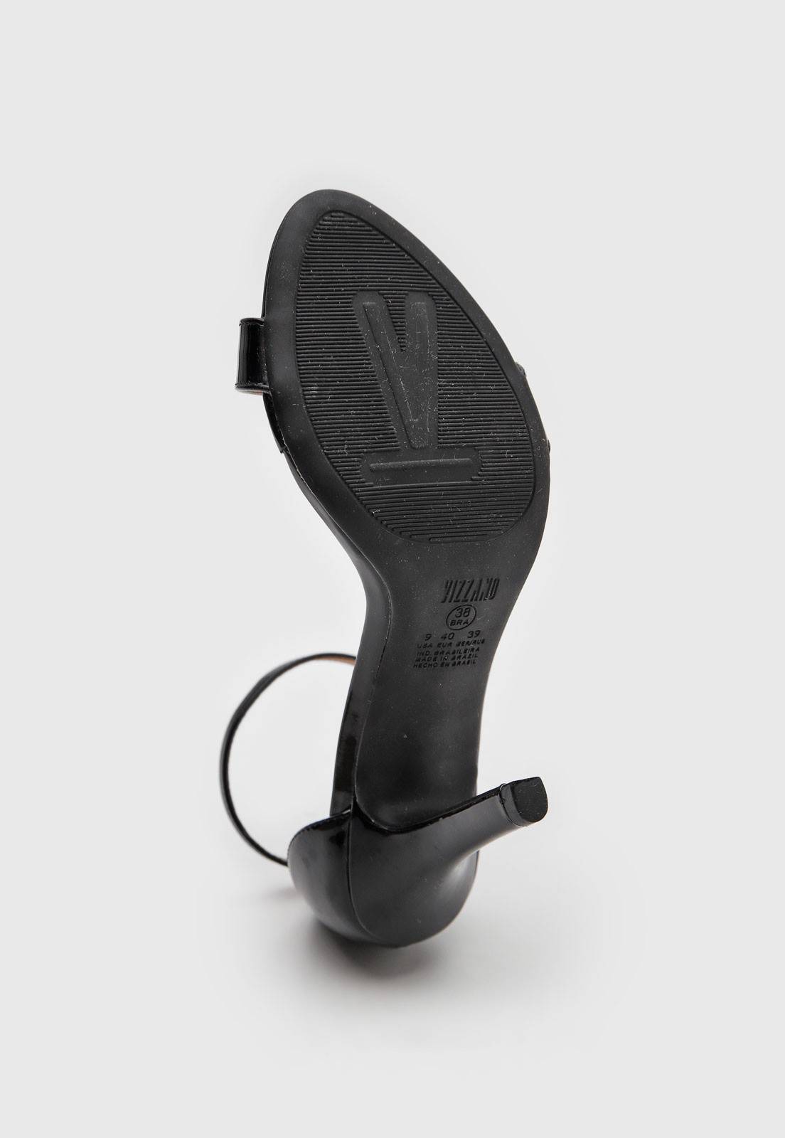 Sandália Vizzano Verniz Preta - Imagem 5